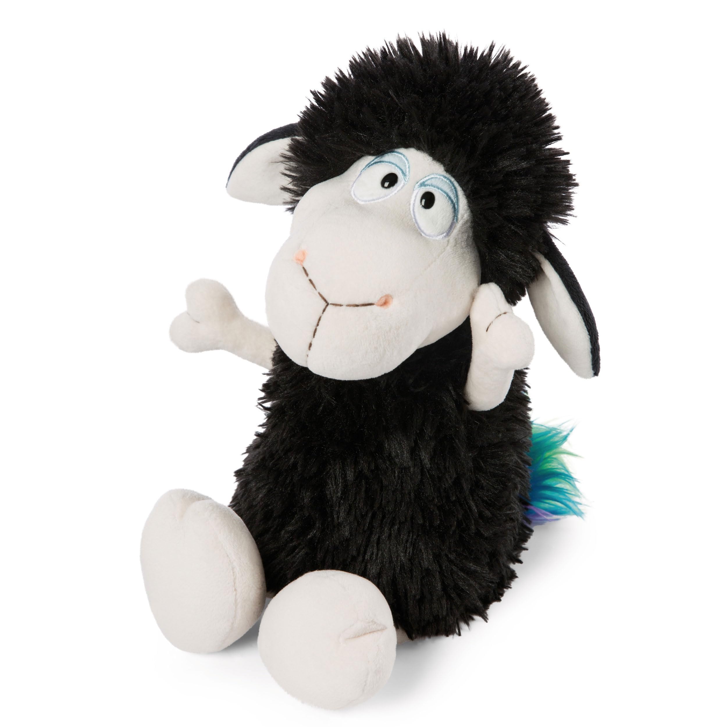 NICI Soft Toy Black Sheep Jerome 35 cm I Cuddly Toys for Girls & Boys I Cute Stuffed Animal made of Super Soft & Washable Plush – 48252