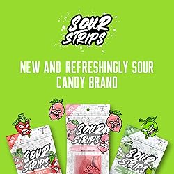SOUR STRIPS Apple Flavored Sour Candy