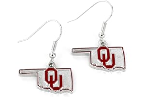 Aminco International NCAA Alabama Crimson Tide Home State Earrings
