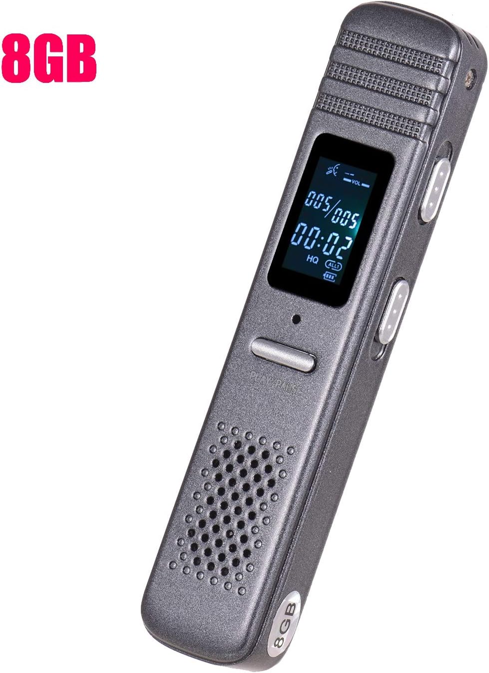 TOPTOO Professional Digital Voice Recorder MP3 Music Player