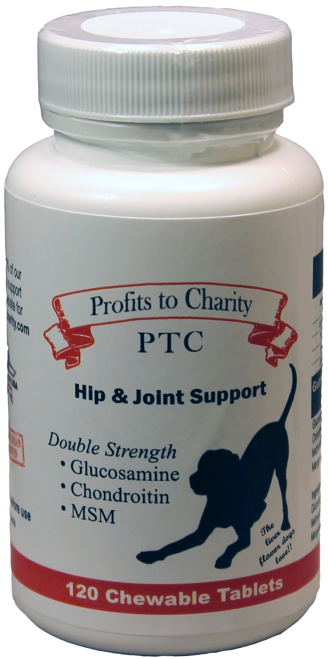 Glucosamine and Chondroitin with MSM for Dogs Hip and Joint Support