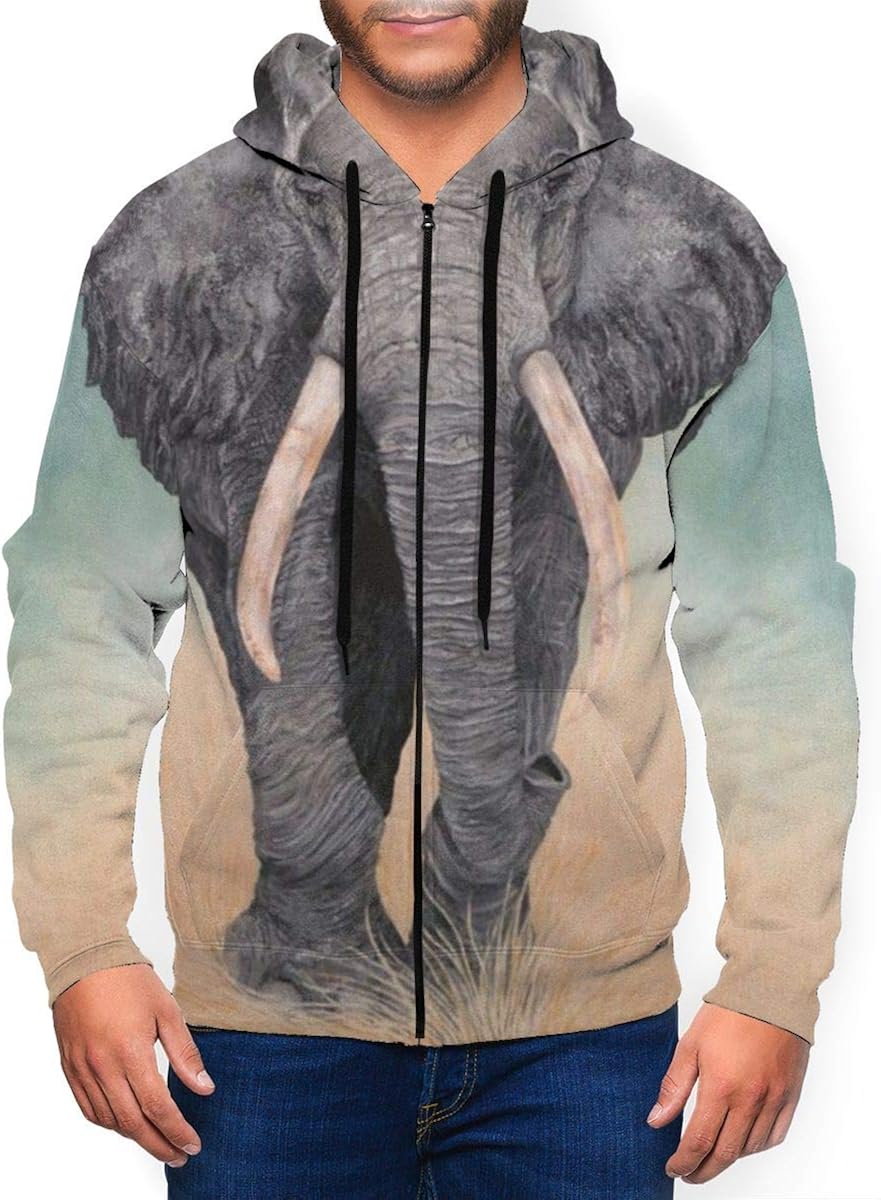 giant zipper hoodie