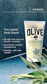 Korres Pure Greek Olive Blossom Hand Cream Vegan 75ml Moisturising Non-Oily view 3