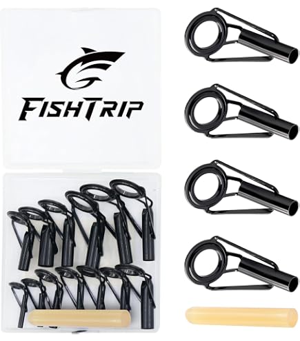 Eagle Claw Rod TIP Repair KIT W/Glue : Fishing Equipment : Sports & Outdoors