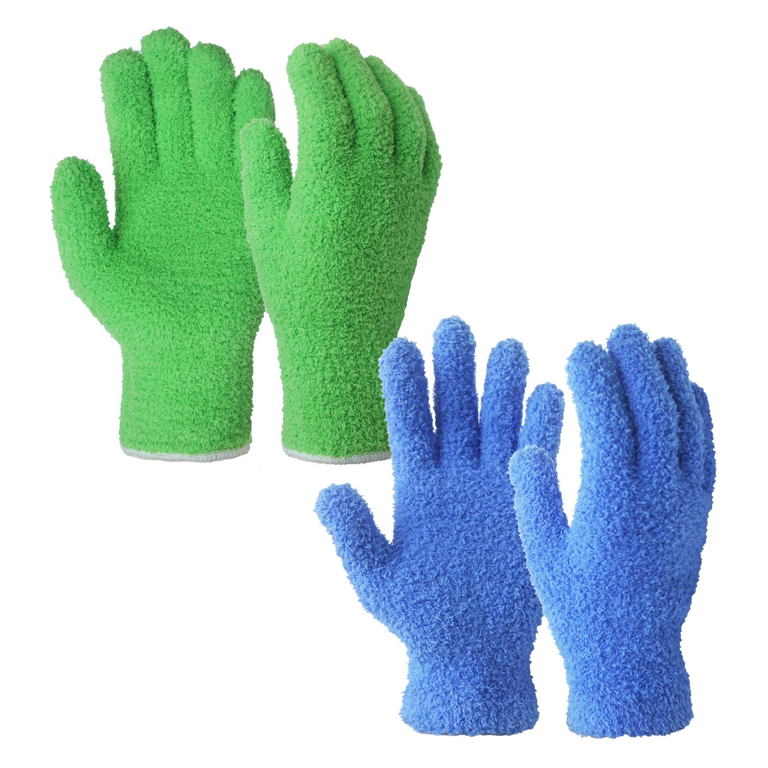 Microfiber Dust Cleaning Gloves for House Cleaning, Perfect to Clean Mirrors eBay