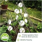 DE-BIRD De-Bird Reflective Disc Bird Repellent Deterrent Stainless Steel view 3