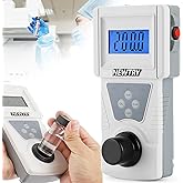NEWTRY Turbidity Meter, 0-200NTU Accuracy 0.1 with Calibration Solutions | Handheld Portable Turbidimeter ISO7027 Compliant, Accuracy 0.1 for Lab Water Treatment Plant Wine Industry