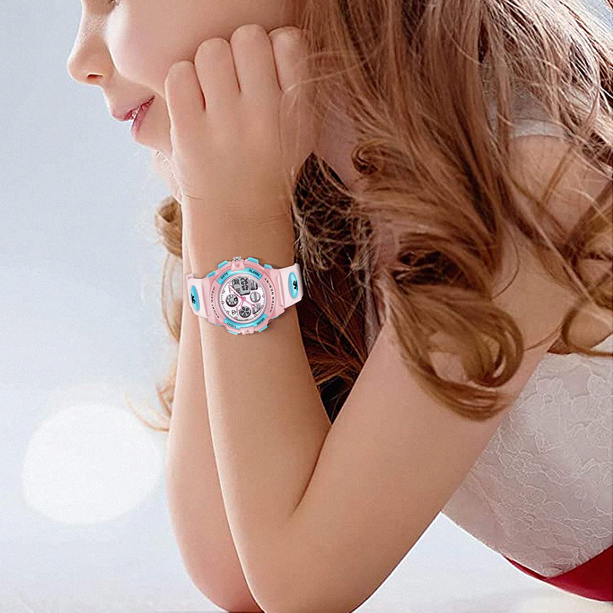 Bomieux Kids Watch for Boys and Girls Ages 5-15, Analog Digital Waterproof with Alarm Clock Stopwatch, Birthday and Christmas Gifts