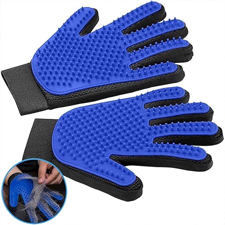 dog comb glove