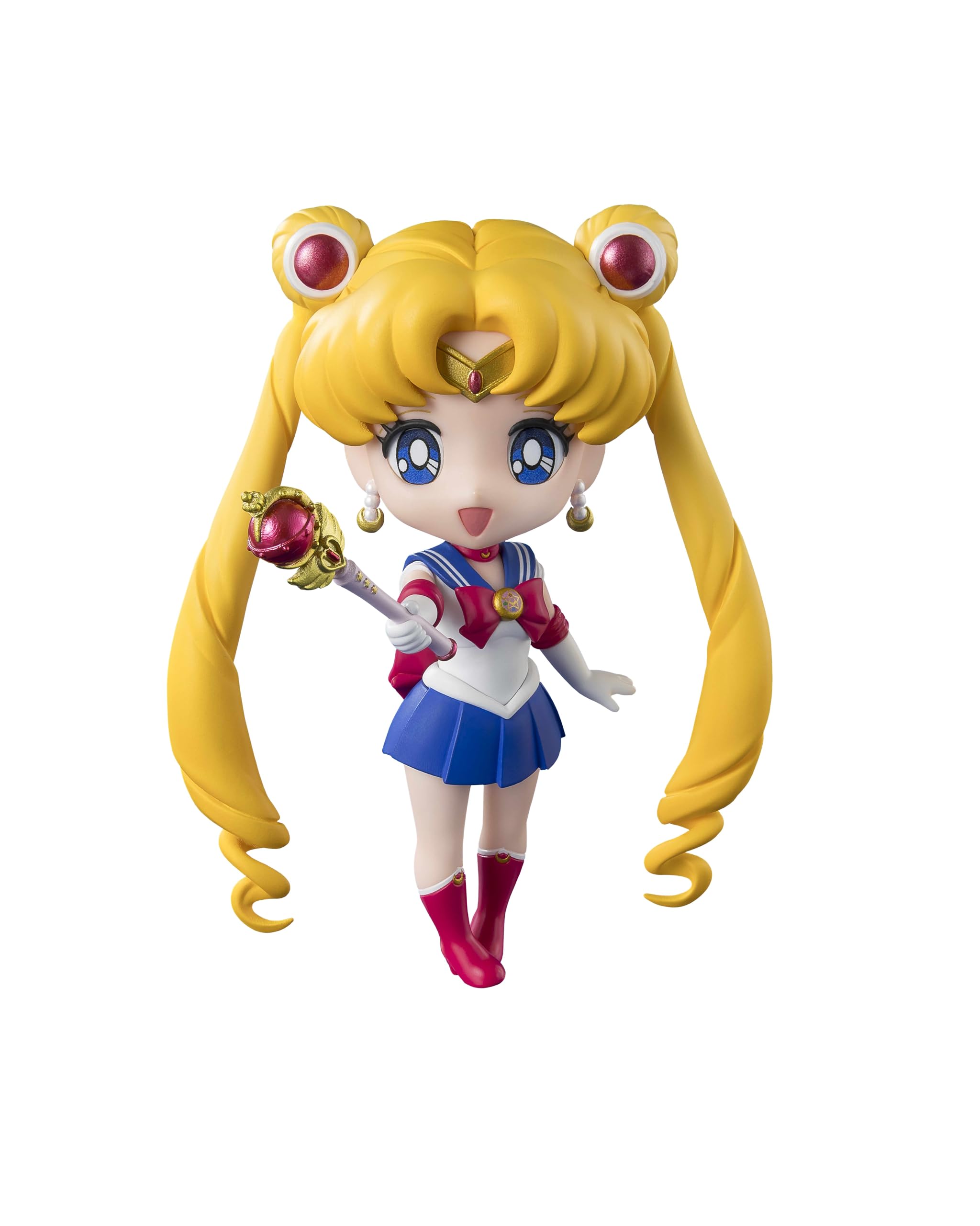 Tamashi Nations Figuarts Mini Sailor Moon R Sailor Moon - Crystal Star Compact Edition, Approx. 3.5 inches (90 mm), PVC & ABS Pre-painted Action Figure
