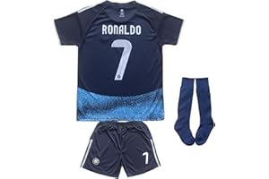 LeenBD 2025/2026 NASSR Riyadh Al #7 Kids Away Soccer Jersey Shirts Football Futbol Socks Set Youth Sizes