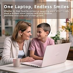 HP New 14" HD Ultral Light Thin Laptop, Quad-Core