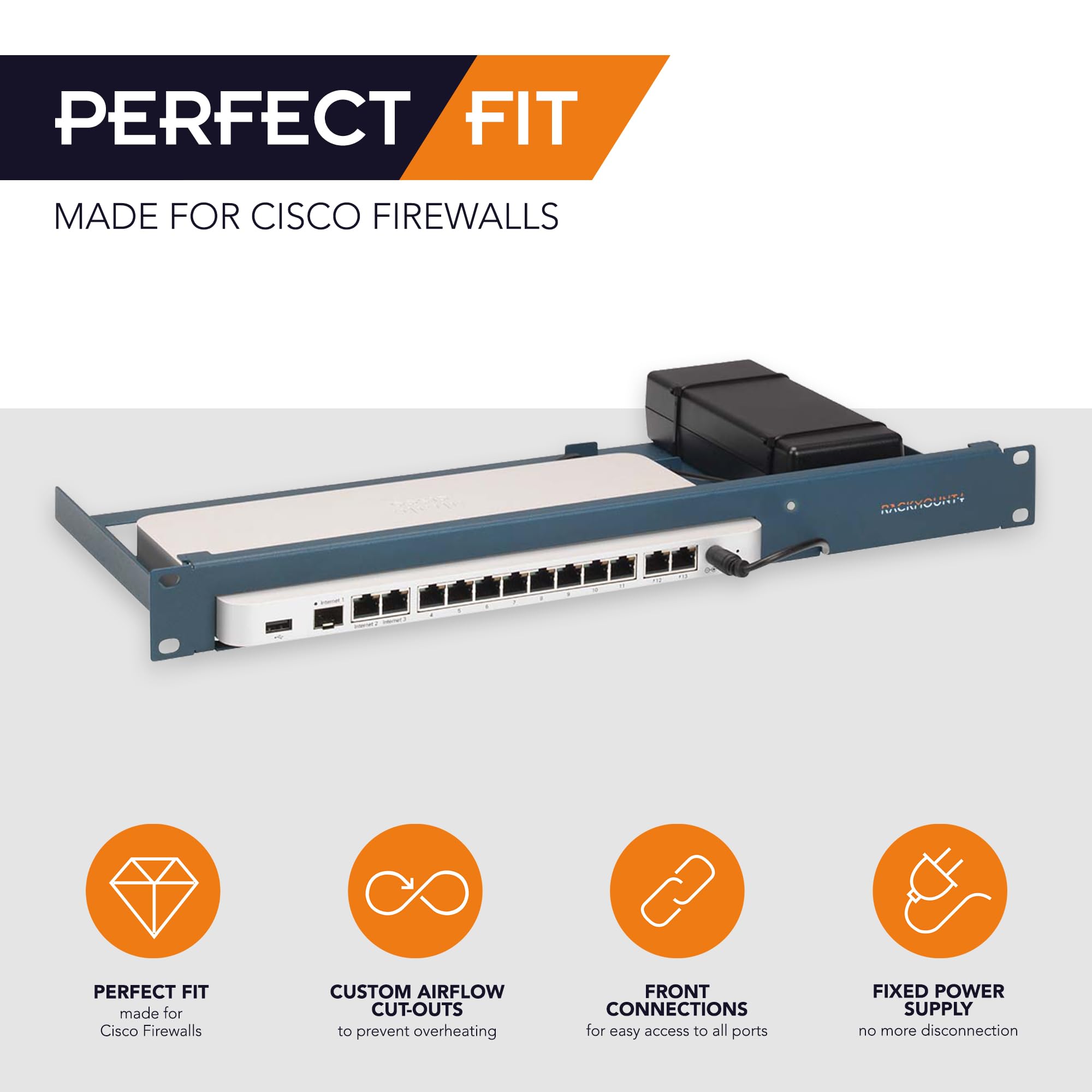 Mua Cisco Meraki Firewall Appliance Rack Mount - 1U Server Rack Shelf ...