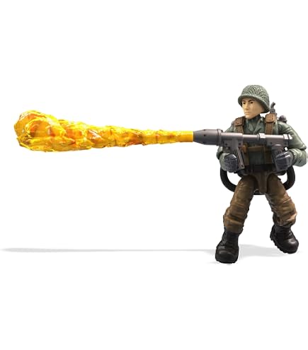 3 Action Figure Mega Construx Call Of Duty &ndash; Soldato Recon &ndash; Blocchi Costruzione