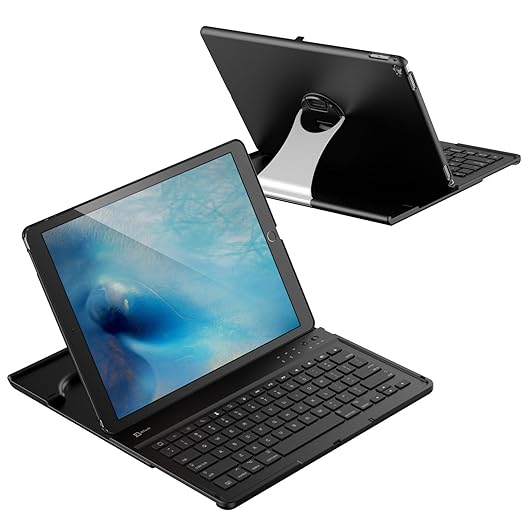 title=Tastiera per iPad Pro, JETech Custodia Protettiva con Bluetooth Wireless