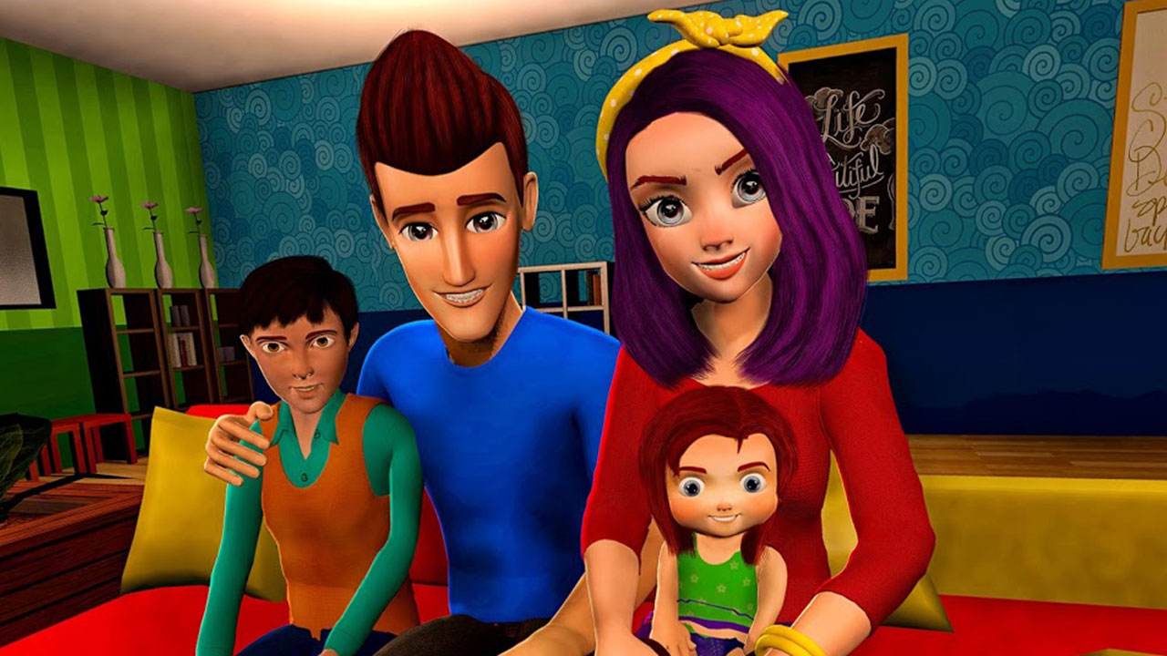 Virtual Mother Life Mom Dad Simulator 3D: Mommy & Father Adventure ...