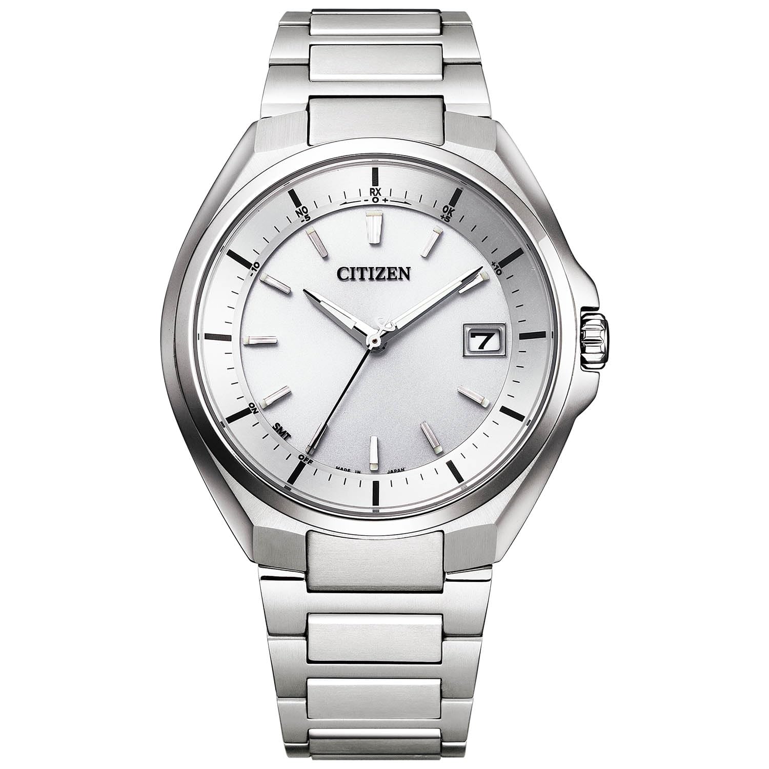 ATTESA(アテッサ) Citizen CB3010-57A Atessa Eco-Drive Wristwatch, Radio Watch, America, Europe, Radio Reception, Men's, Dial color - white, watch