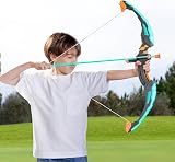 JOYIN Bow and Arrow Archery Toy Set LED Lights Black Green view 8