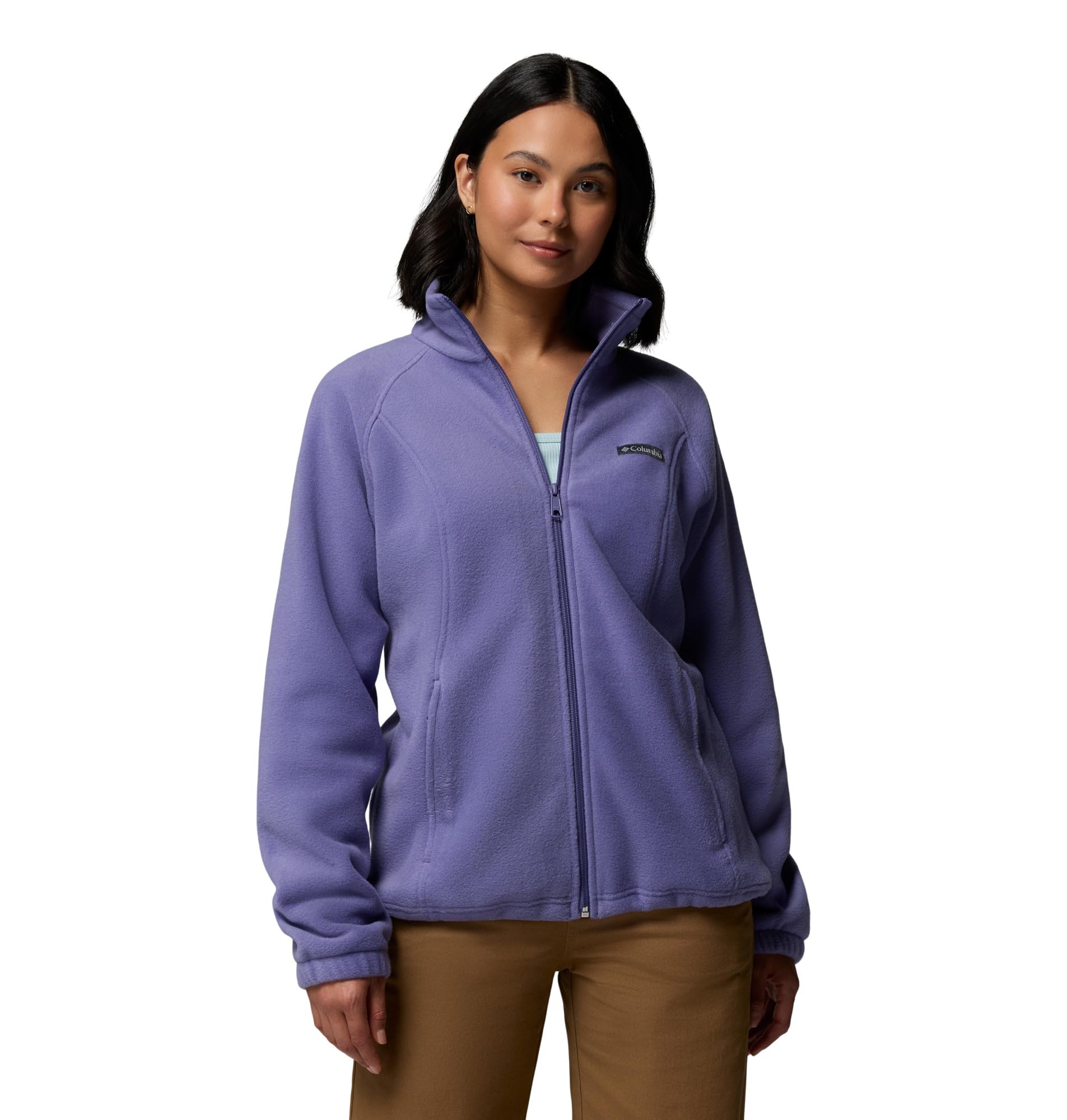Columbia Women's Benton Springs Full Zip Fleece Jacket, Stormwatch, Large Image