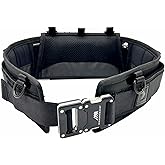 Diamondback Tempo Tool Belt - Tool Belts for Men with Lumbar Support - Utility Belt with 10 Attachment Points for Tool Belt P