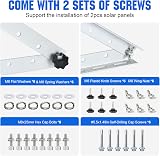 ECO-WORTHY 2-Sets 45in Adjustable Solar Panel Mount Brackets Kit view 6