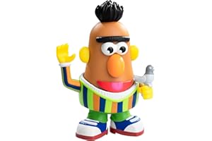 SUPER IMPULSE Poptaters Sesame Street Bert or Ernie - Includes 1 Character, Style Selected at Random, 14 Removable, Interchangeable Facial and Body Parts Including 1 Surprise Potato Head Piece - for Ages 8 and up