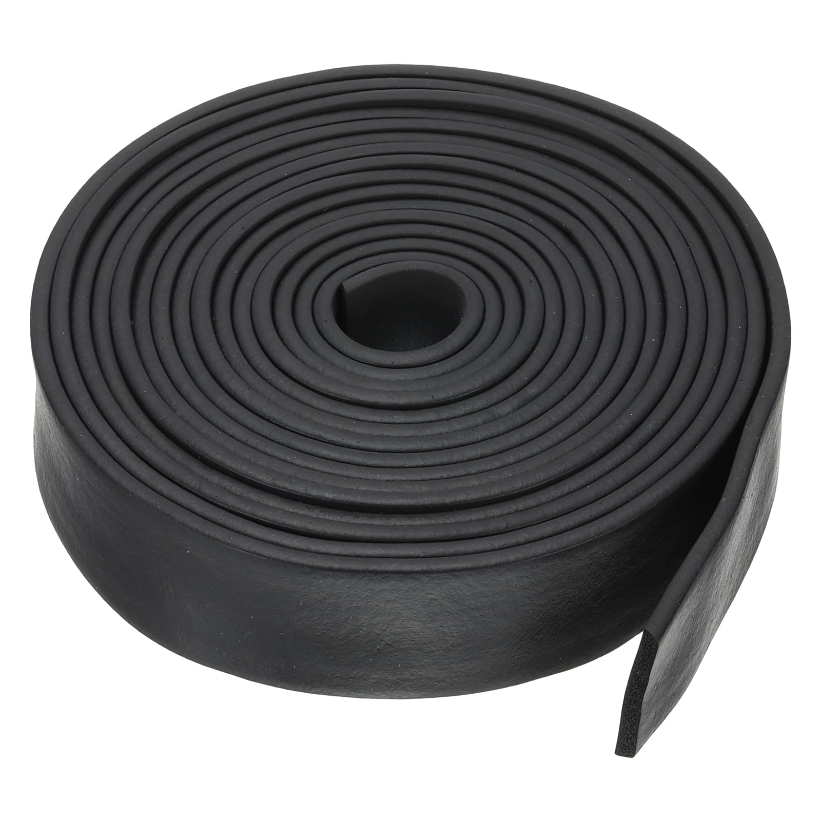 Patikil 16.4Ft EPDM Rubber Soundproof Seal Strip - 40mm Wide 5mm Thick Black Foam Tape for DIY Gasket Sealing Door Window Insulation