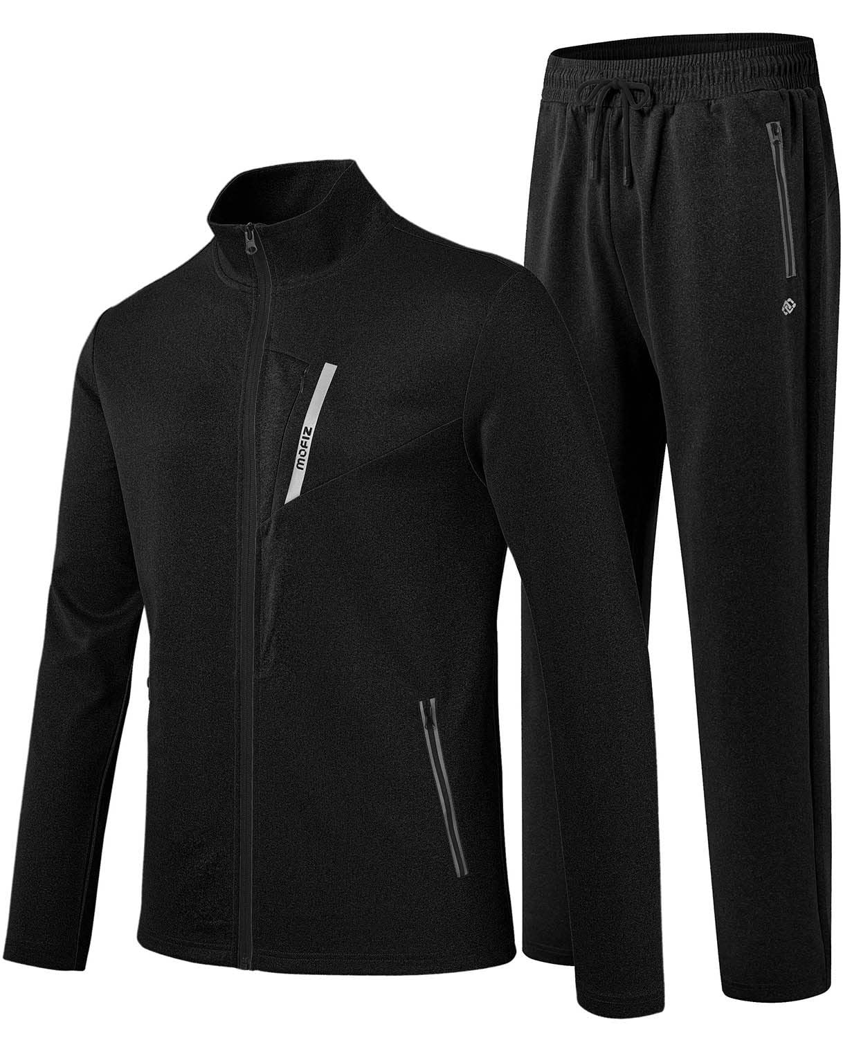 MoFiz Men's Tracksuits Full Zip Track Suits For men