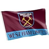 Desert Cactus West Ham United Flag Hammers Football Soccer 100% Polyester Indoor Outdoor 3x5 feet Banner (Flag C)