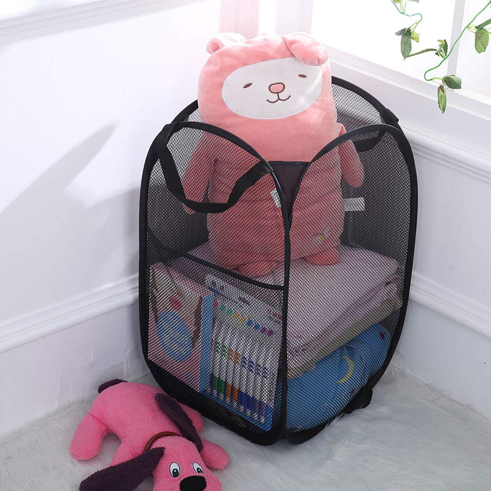 2-Stück Wäschesack Aufbewahrungkorb Wäschetonne Faltbar Wäschebox