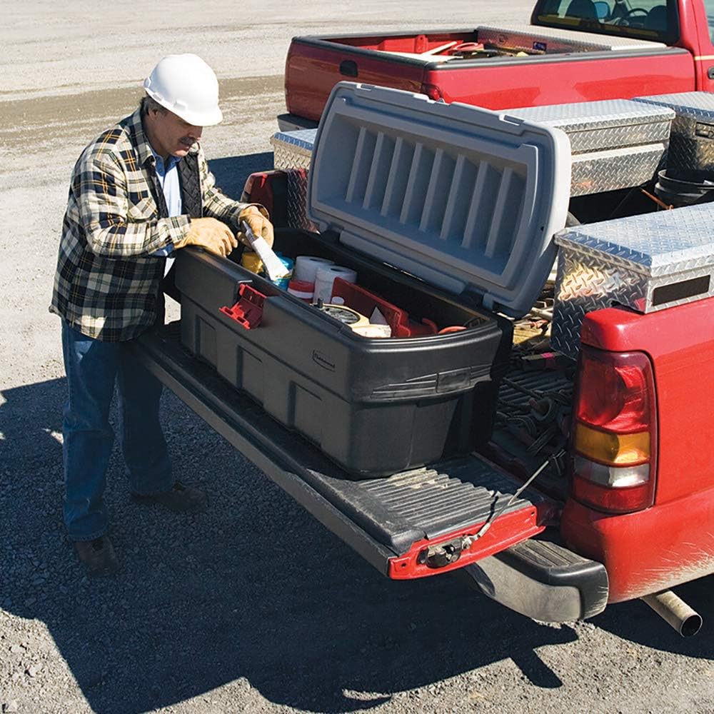 Rubbermaid ActionPacker️ 48 Gal Lockable Storage Bin, Industrial, Rugged Large Storage Container with Lid -