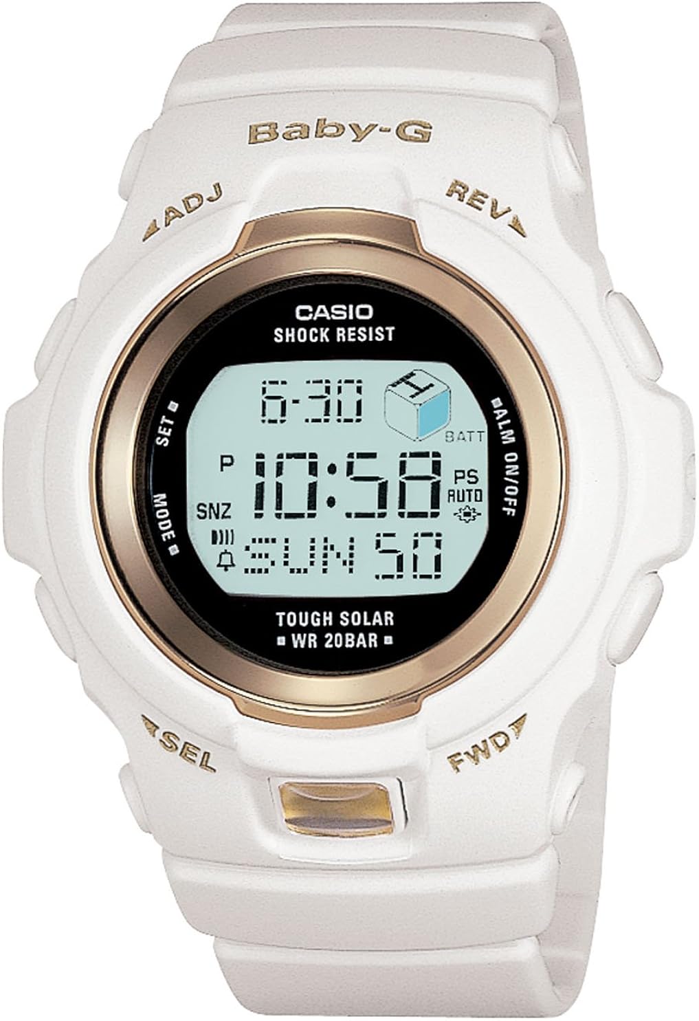 casio women's tough solar digital watch