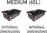 AP Supplies Dog Bath 65L Heavy Duty Plastic Grooming Tub with Drain view 6