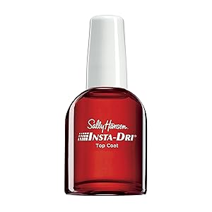 Sally Hansen Insta-Dri Anti-Chip Top Coat 2755 Clear, 0.45 Fl Oz (Pack of 1)