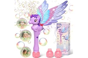 Dolanus Bubble Wands for Kids Toys Ages 3 4 5 Year Old Girl: Unicorn Toys Princess Wand, Toddler Girl Toys Age 3 4-5 6 Years Old, Outdoor Party Birthday Gifts for 3 4 5 Year Old Girl