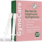 Bacterial Vaginosis Treatment | BV Treatment For Women | Natural Homeopathic Vaginal Ointment for Odor, Itching, BV, and Vaginal Microbiota Imbalance 20 Pre Filled Applicators
