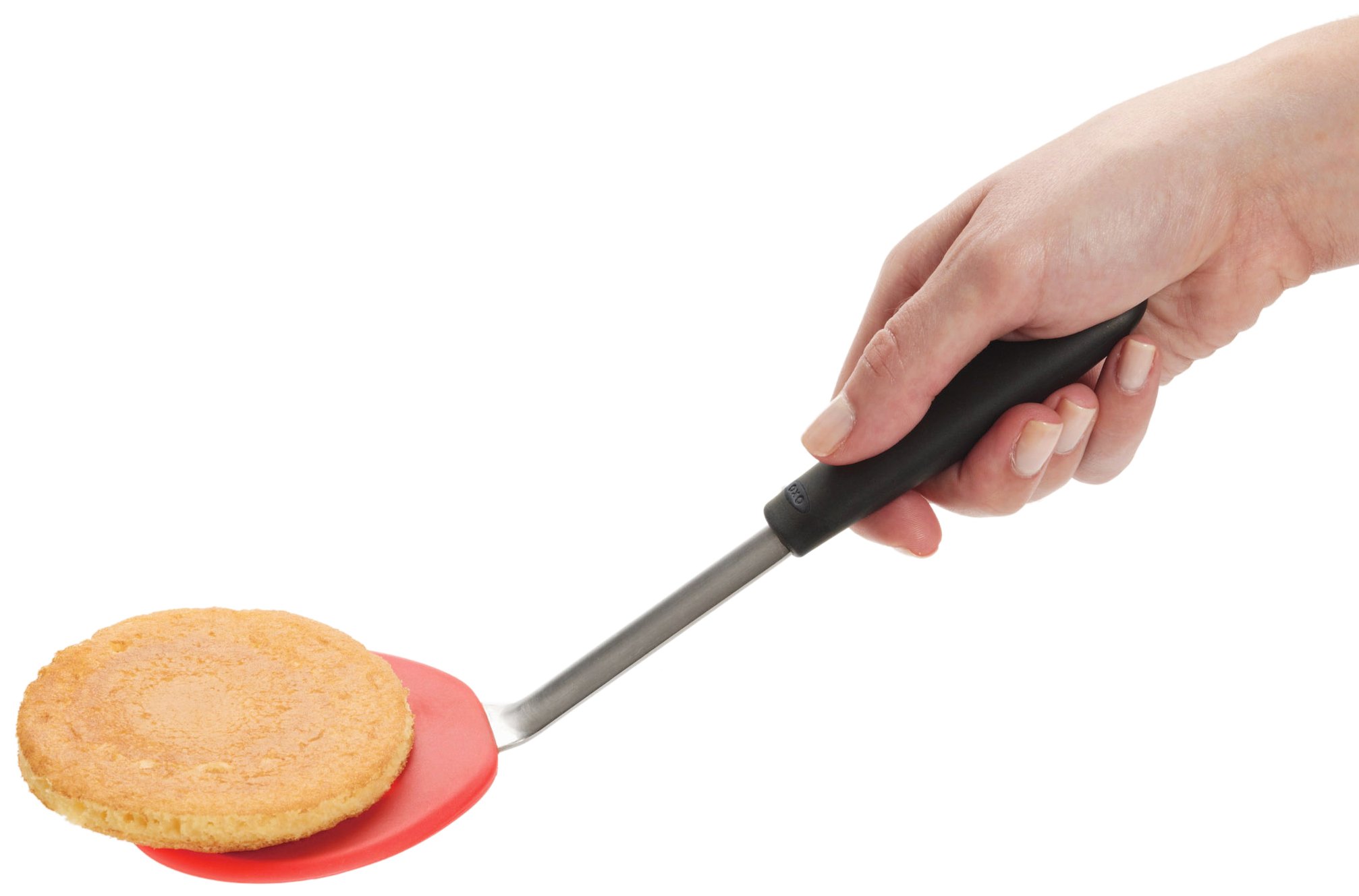 OXO Good Grips Mini Silicone Flexible Pancake Turner/Spatula, Red Buy