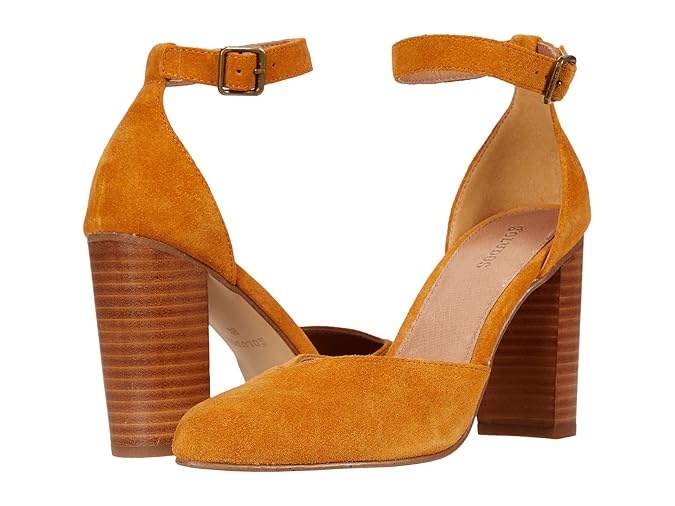 suede collette heel