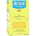 De Cecco Egg Pasta, Lasagna No.112, 16 OZ - Serving size 3 sheets (3x18g) (54g) dry
