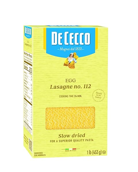 DE CECCO PASTA EGG LASAGNA NO. 112, 16...