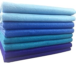 4pcs Thick 1.4mm Soft Felt Fabric Sheet Assorted