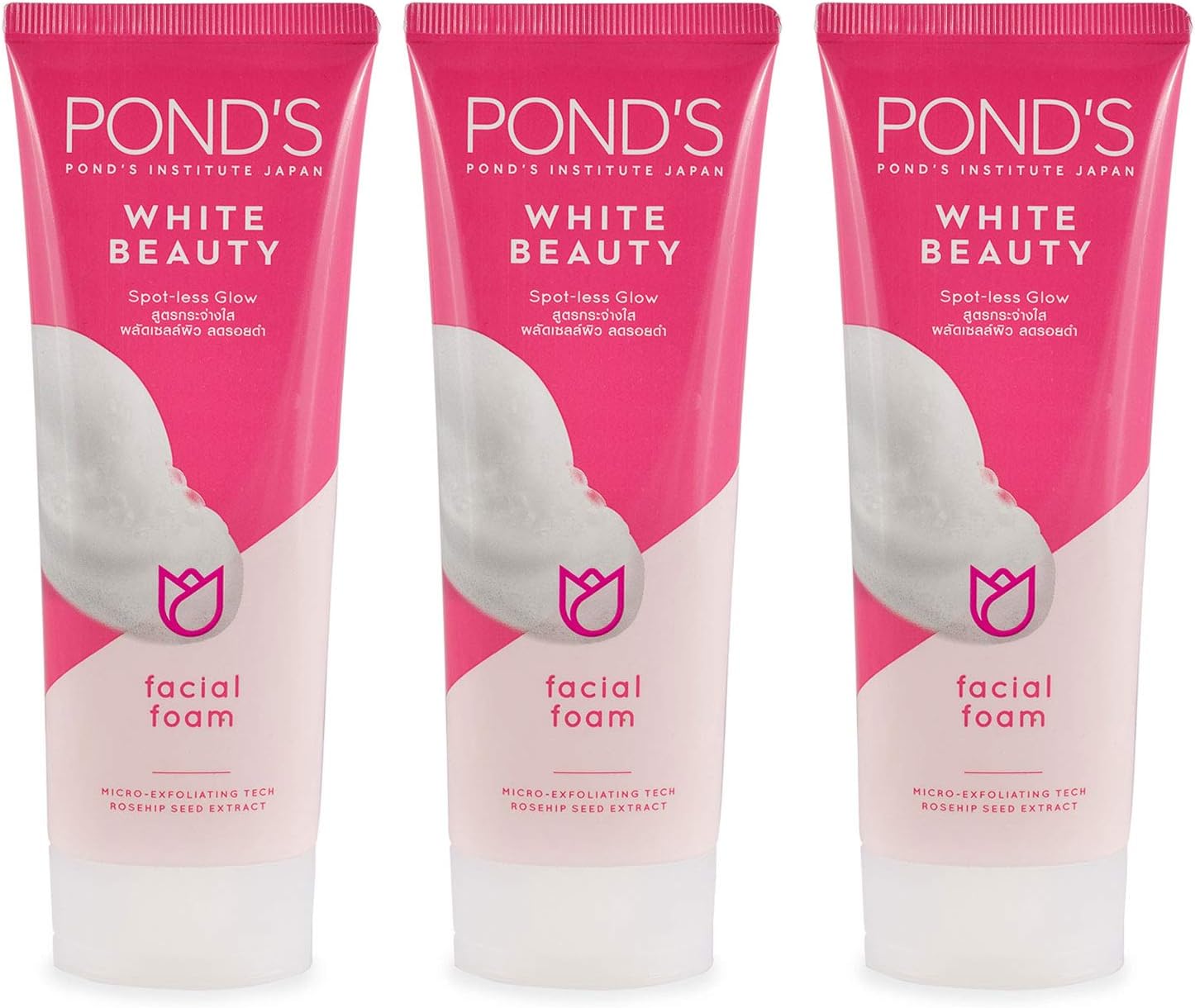 ponds foam cleanser