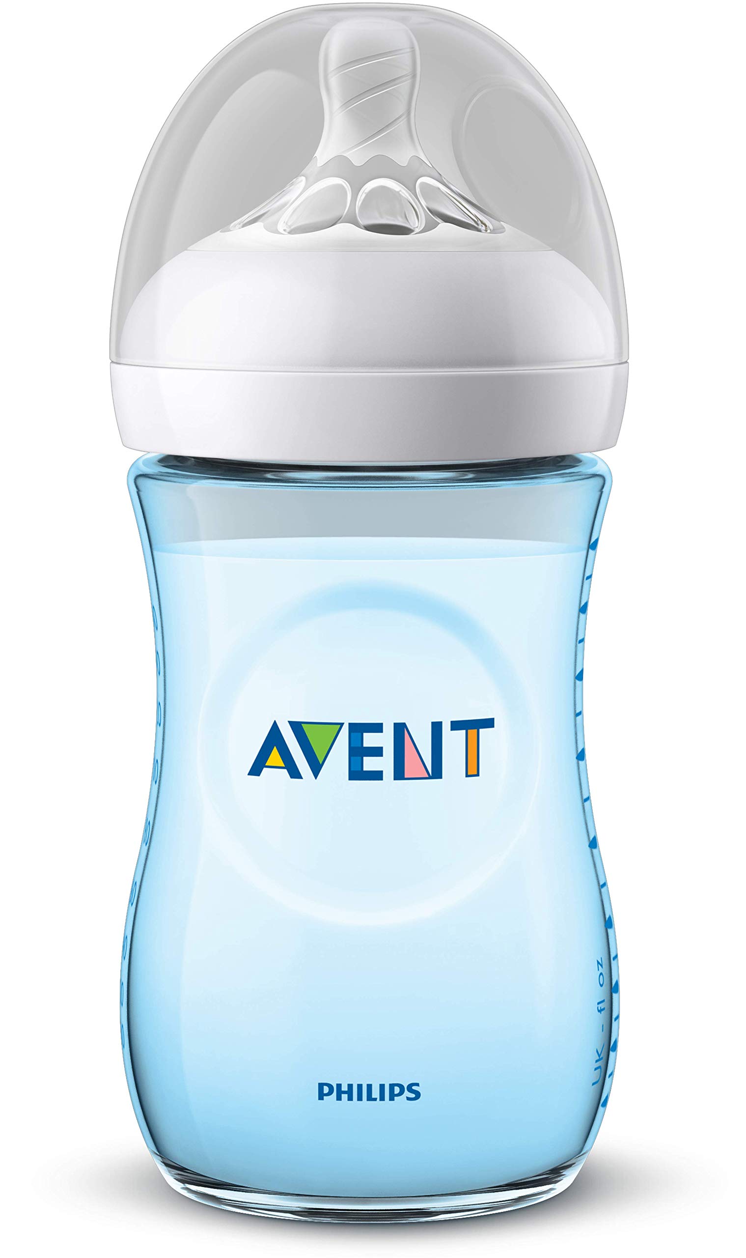 Philips Avent SCF035 / 17 Natural Baby Bottle 260ml Blue 1 Month and +