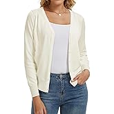 Spicy Sandia Womens Cardigan Sweaters Lightweight Button Up V Neck Dressy Casual Trendy Spring Sweater Jackets