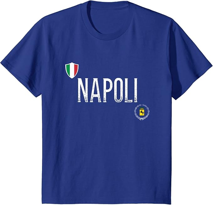 Amazon.com: Napoli T Shirt - Naples Italy Retro Style Tee Shirt: Clothing