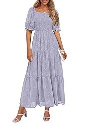 PRETTYGARDEN Women's 2025 Summer Casual Midi