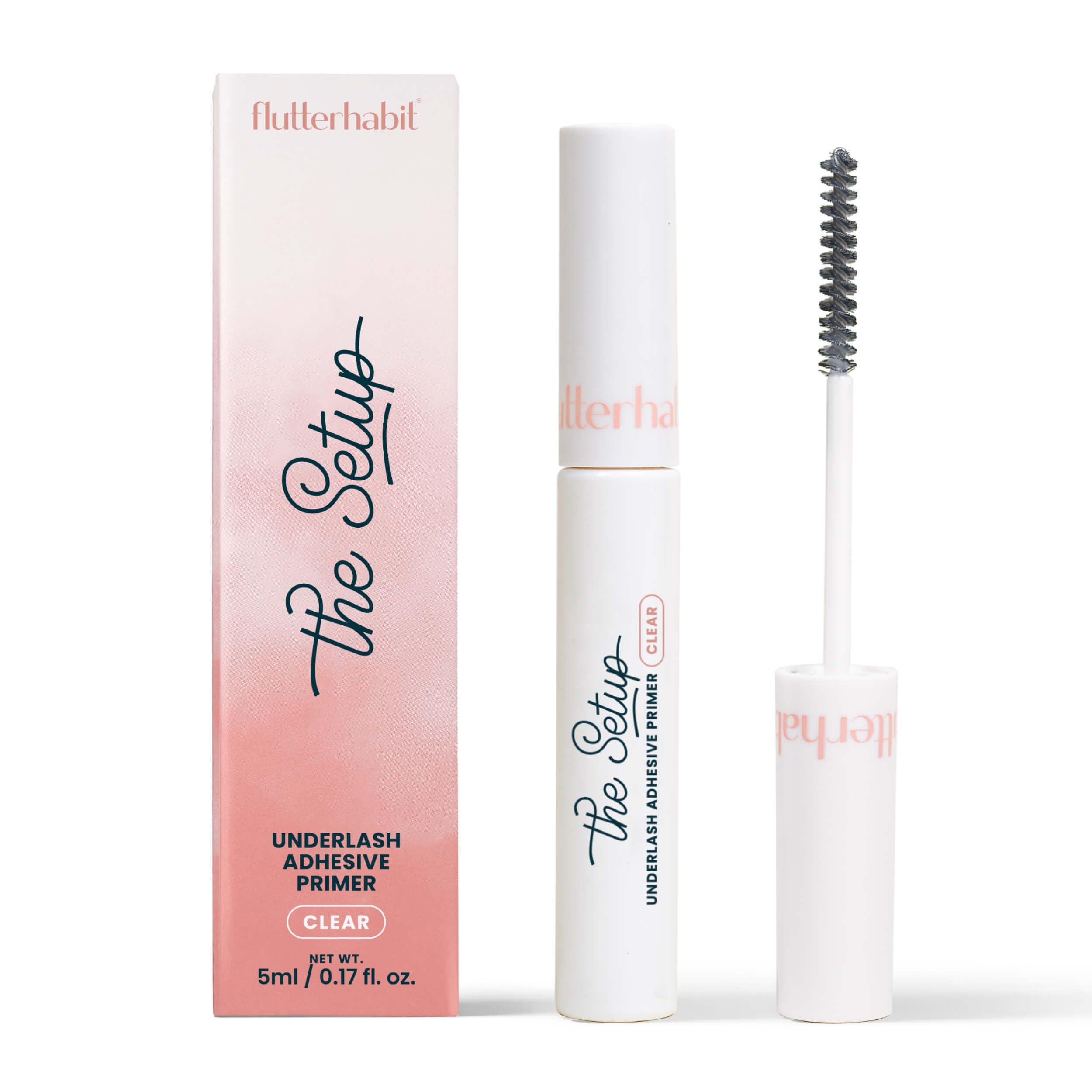 Photo 1 of FlutterHabit The Setup Lash Primer for Enhancing Lashes, Eyelash Primer for Lash Enhancing, Lash Extension Primer, 1oz