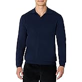 Amazon Essentials Men's Long Sleeve Regular Fit Knit Polo Sweater