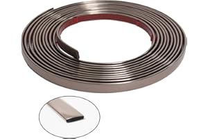 JSIWOTH 26.2 Ft Peel and Stick Trim, Waterproof Molding Trim for Walls, Edges, Borders, Window Frames, Backsplash Tiles, Flexible and Self Adhesive Trim