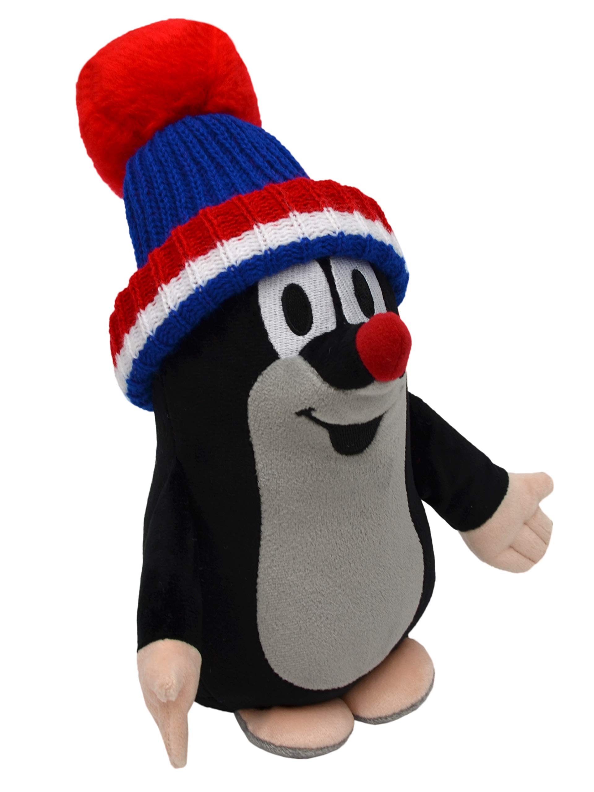 MU Brno, Mole 25 cm Hat Blue Plush